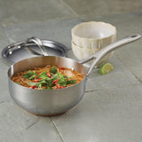 Nouvelle Copper Stainless Steel 2.5-Quart Saucier