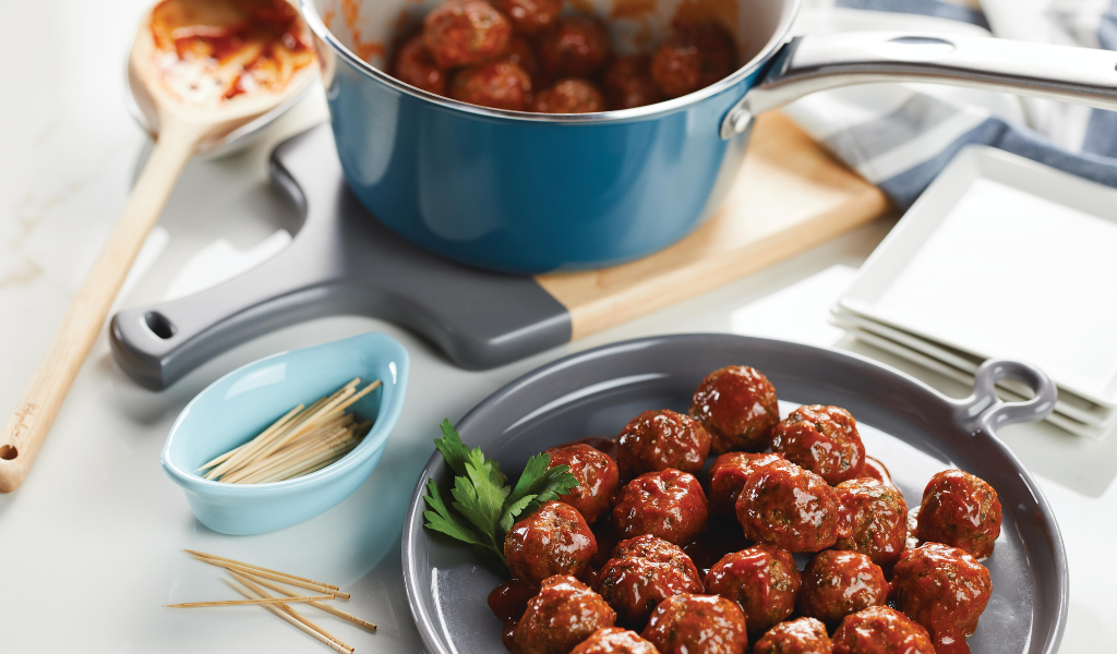 Bourbon BBQ Meatballs