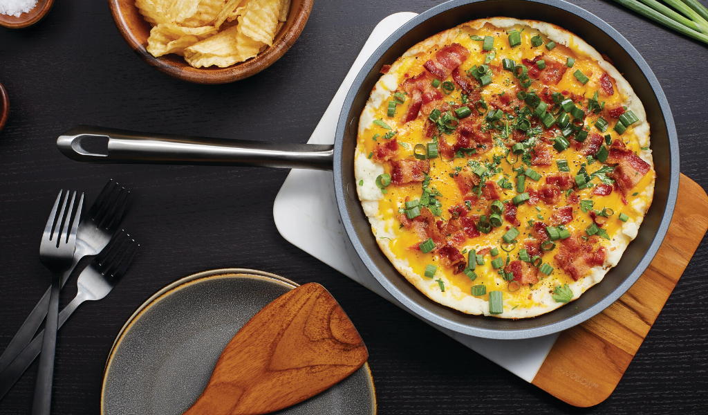 Loaded Mashed Potato Skillet
