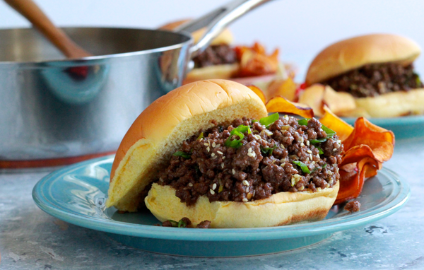Plum-Chili Sloppy Joes