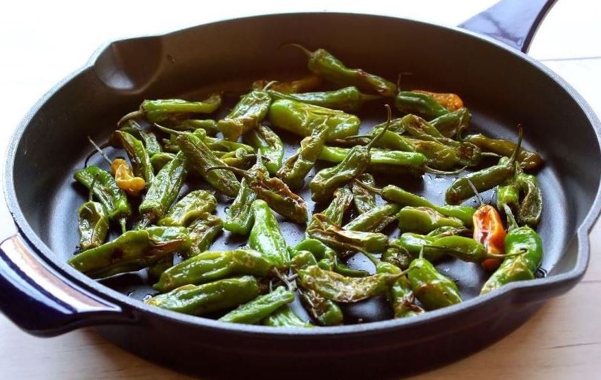 Blistered Shishito Peppers