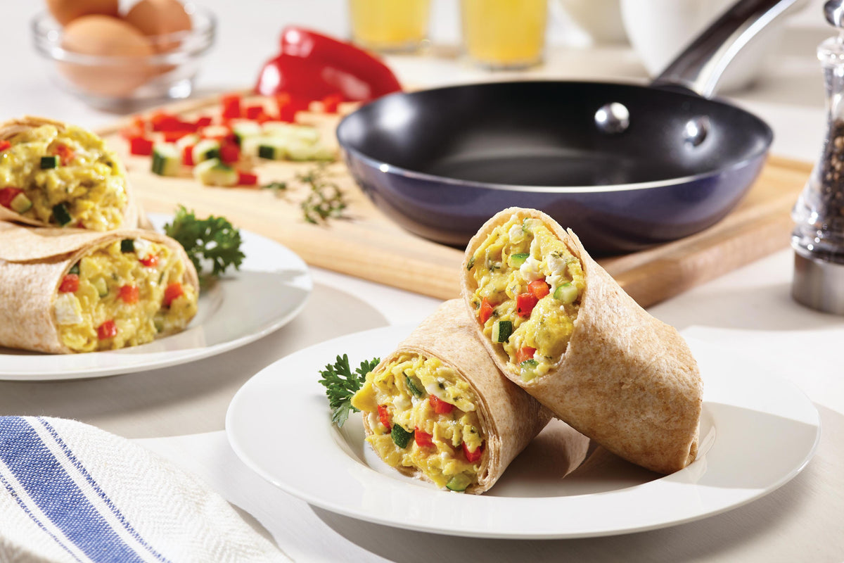 Greek Style Breakfast Wrap