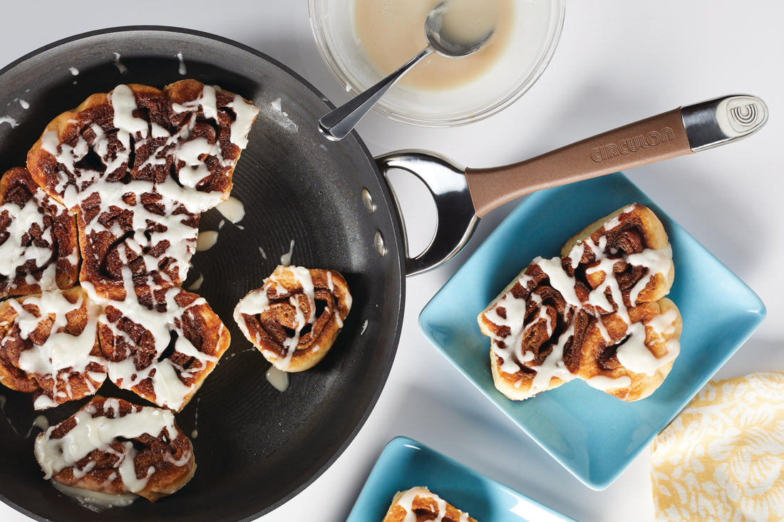 Skillet Cinnamon Rolls