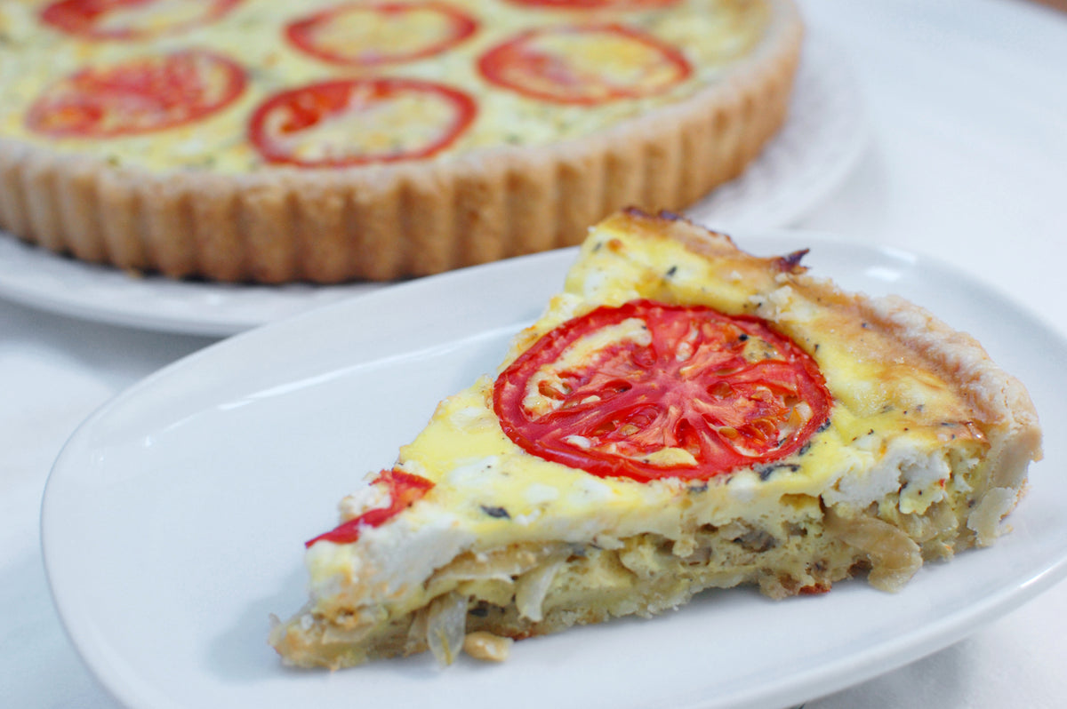 Caramelized Onion and Goat Cheese Tart