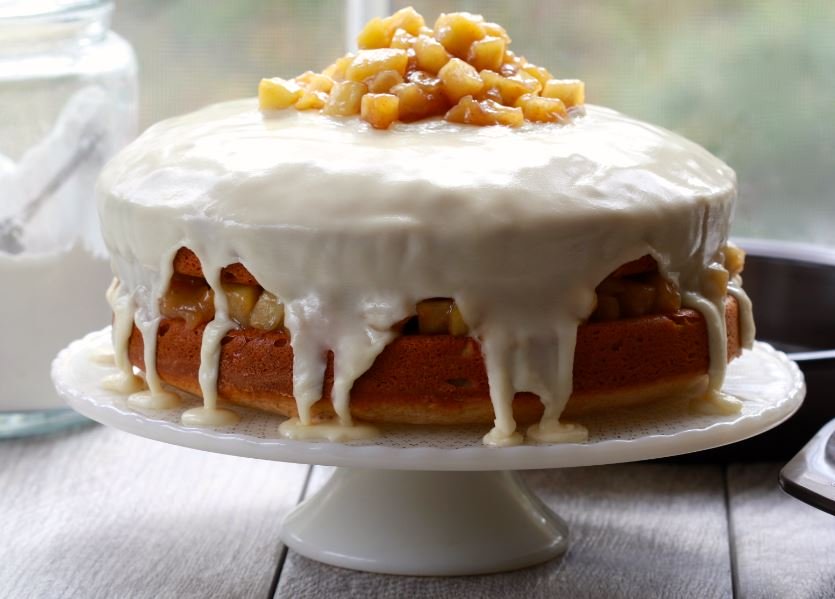 Apple Pie-Filled Layer Cake