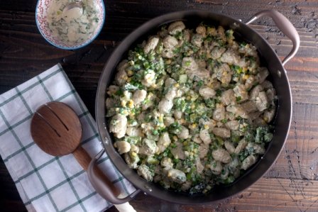 Spring Vegetable Gnocchi Salad