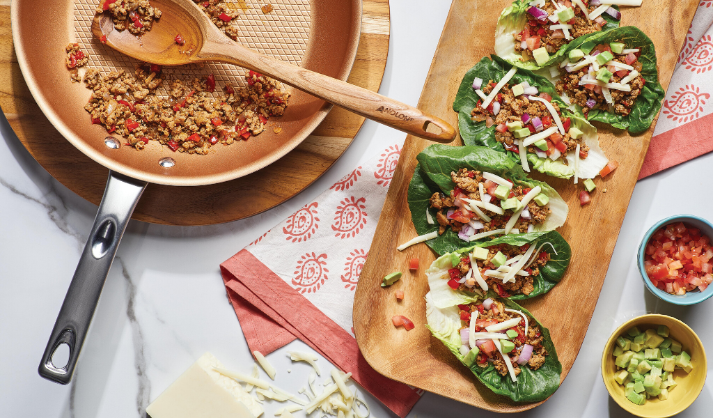 Turkey Taco Boats