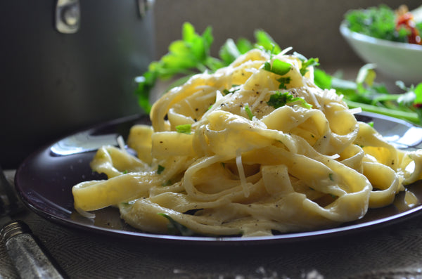 Fettuccine Alfredo for Two