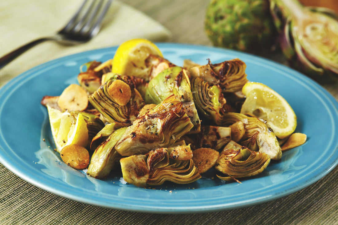Sautéed Baby Artichokes with Lemon