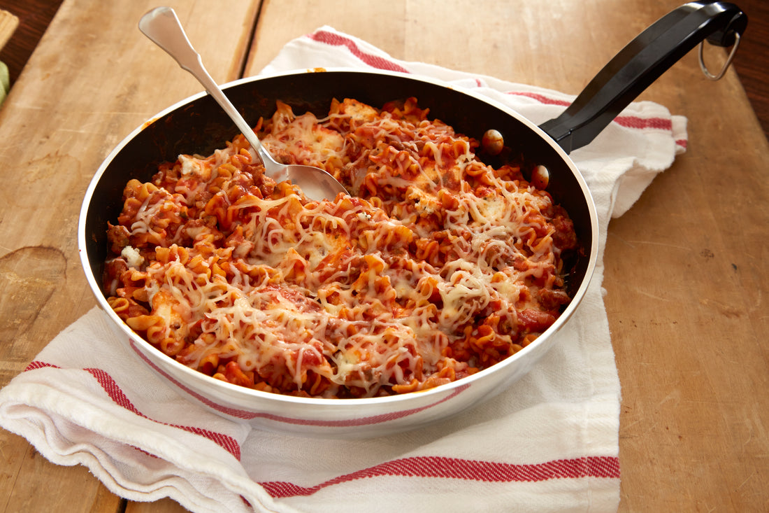 Easy Skillet Lasagna