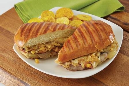 Medianoche with Mango-Mustard Chutney