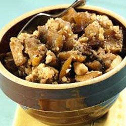 Gluten-Free Apple Currant Crumble