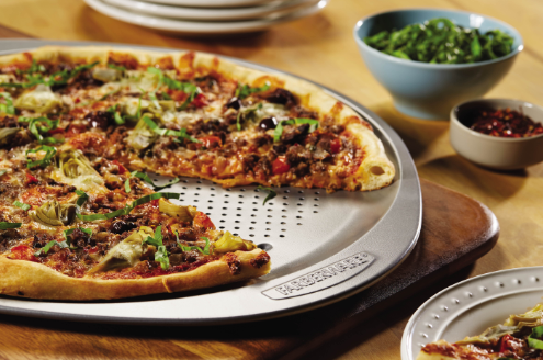 Beef Puttanesca Pizza