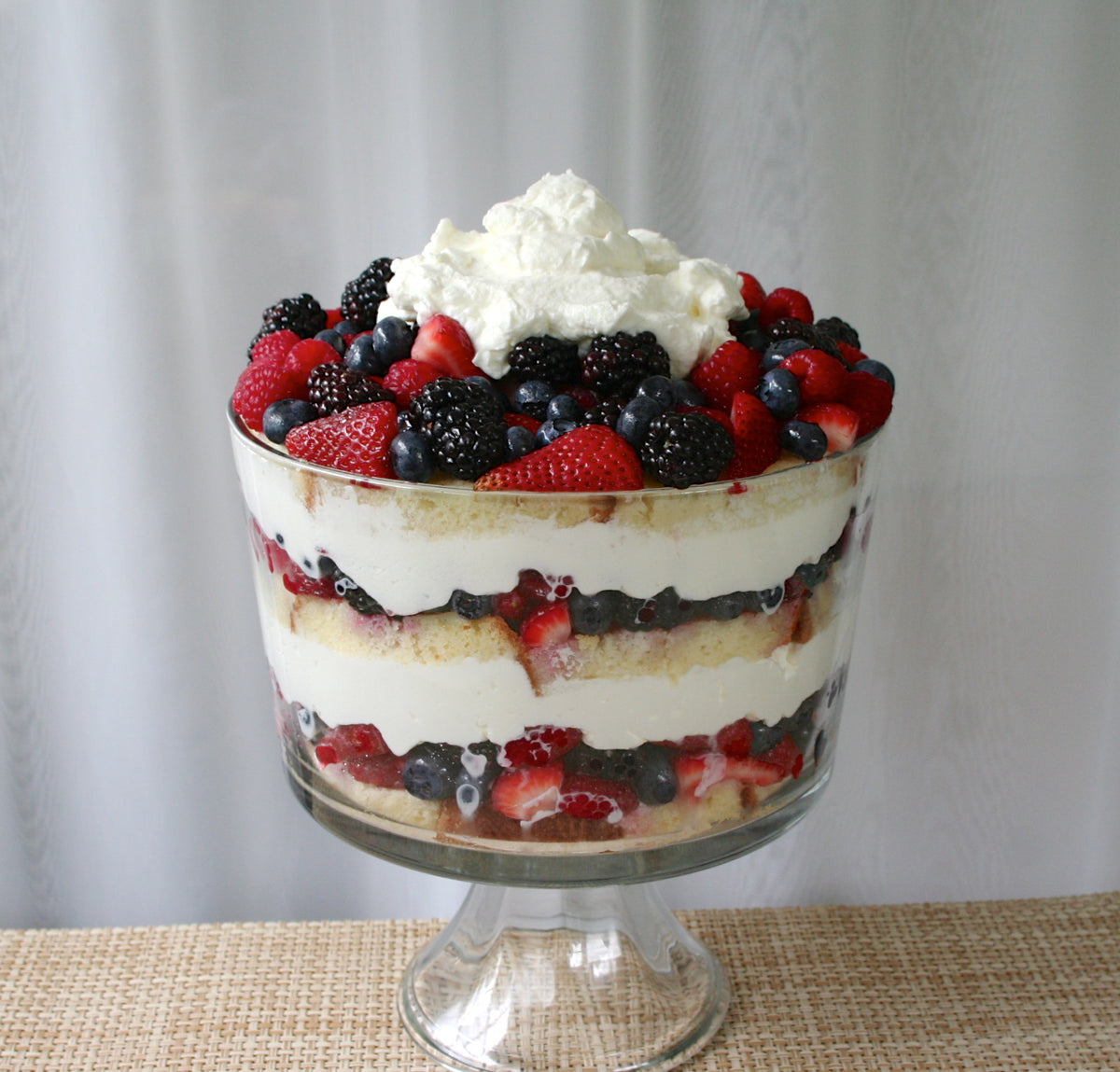 Summer Berry Trifle