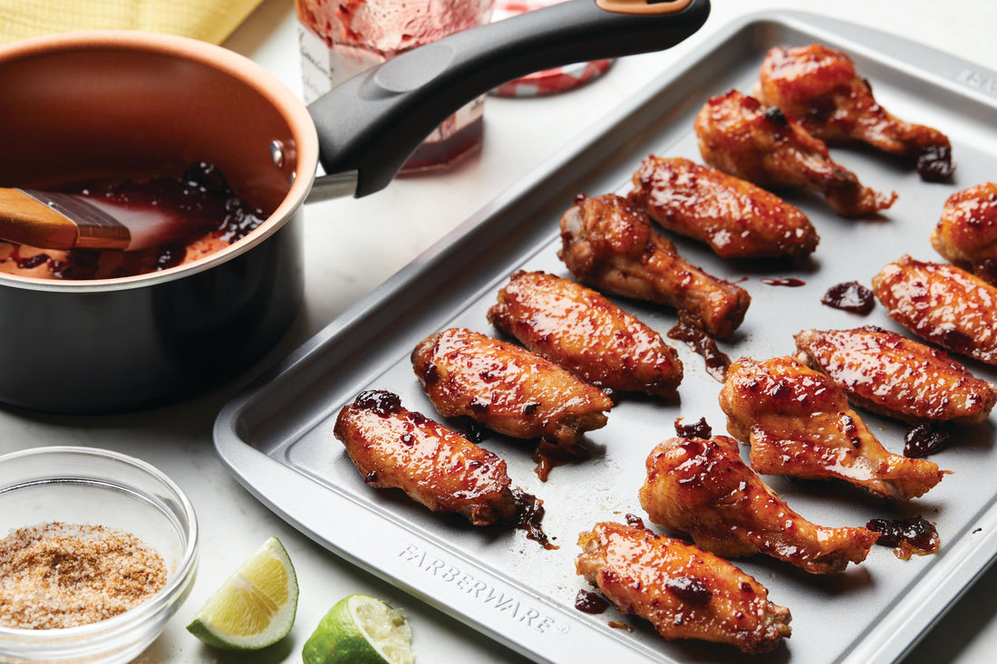 Cherry-Chipotle Wings