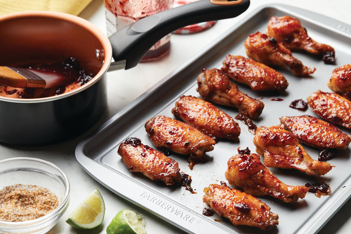 Cherry-Chipotle Wings