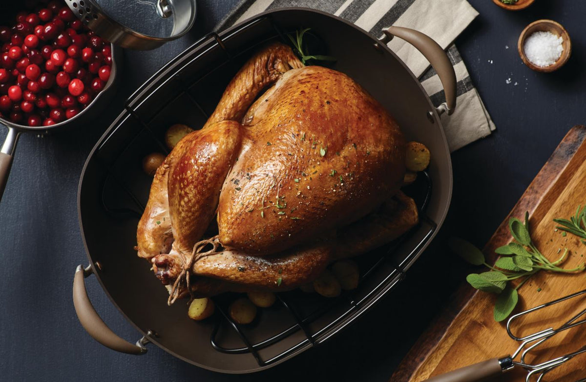 Herb Rubbed Roasted Turkey