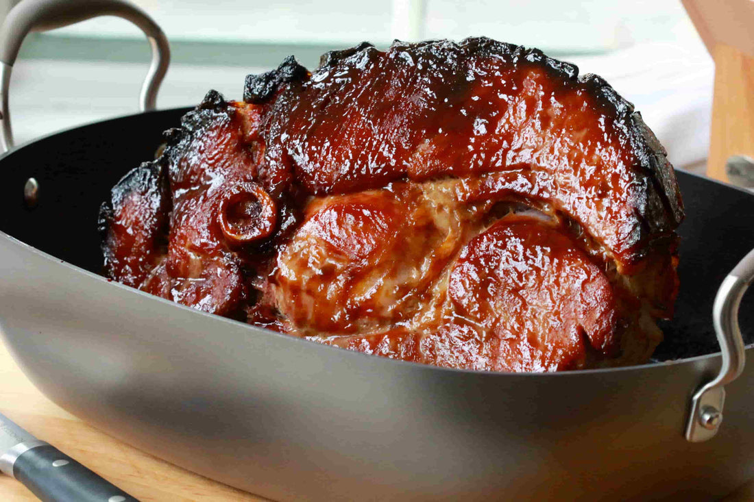 Cola and Brown Sugar Glazed Ham