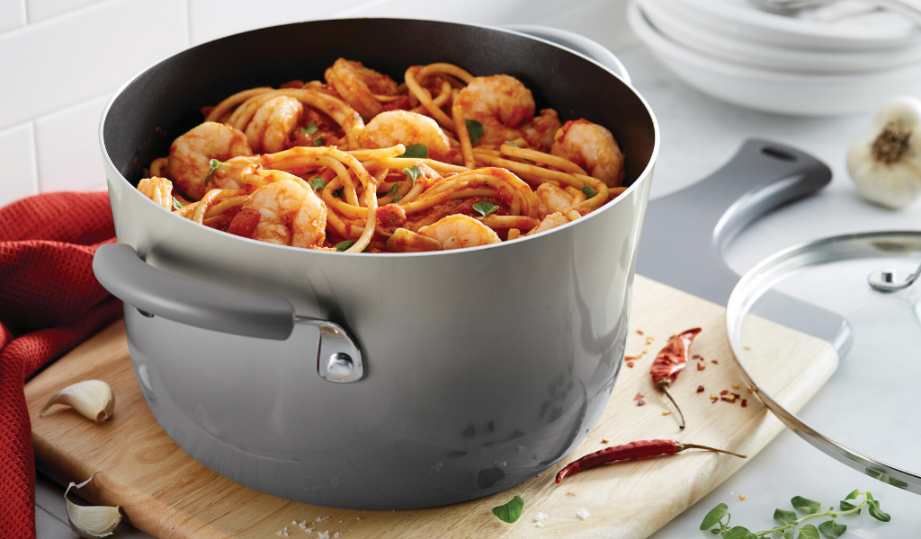 One-Pot Shrimp Diablo