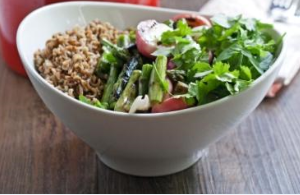 Radish and Asparagus Wild Rice Salad