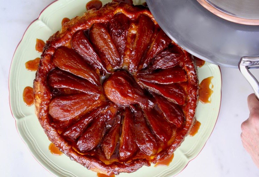 Cardamom Pear Tarte Tatin