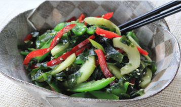 Seaweed and Vegetable Salad