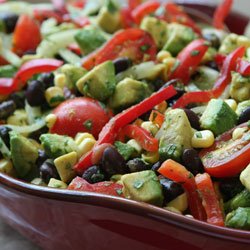 Black Bean, Corn, Avocado, and Tomato Salad