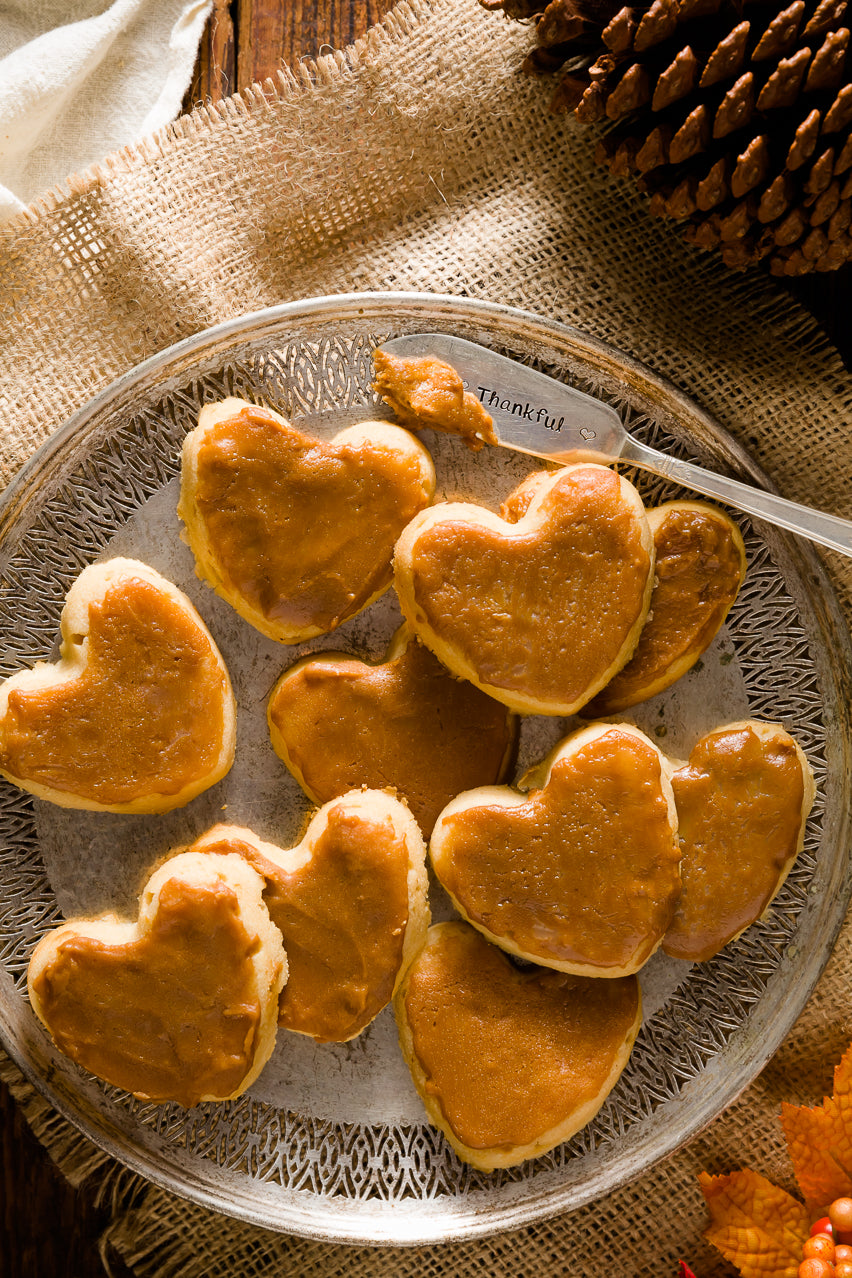 Thankful Heart Cookies