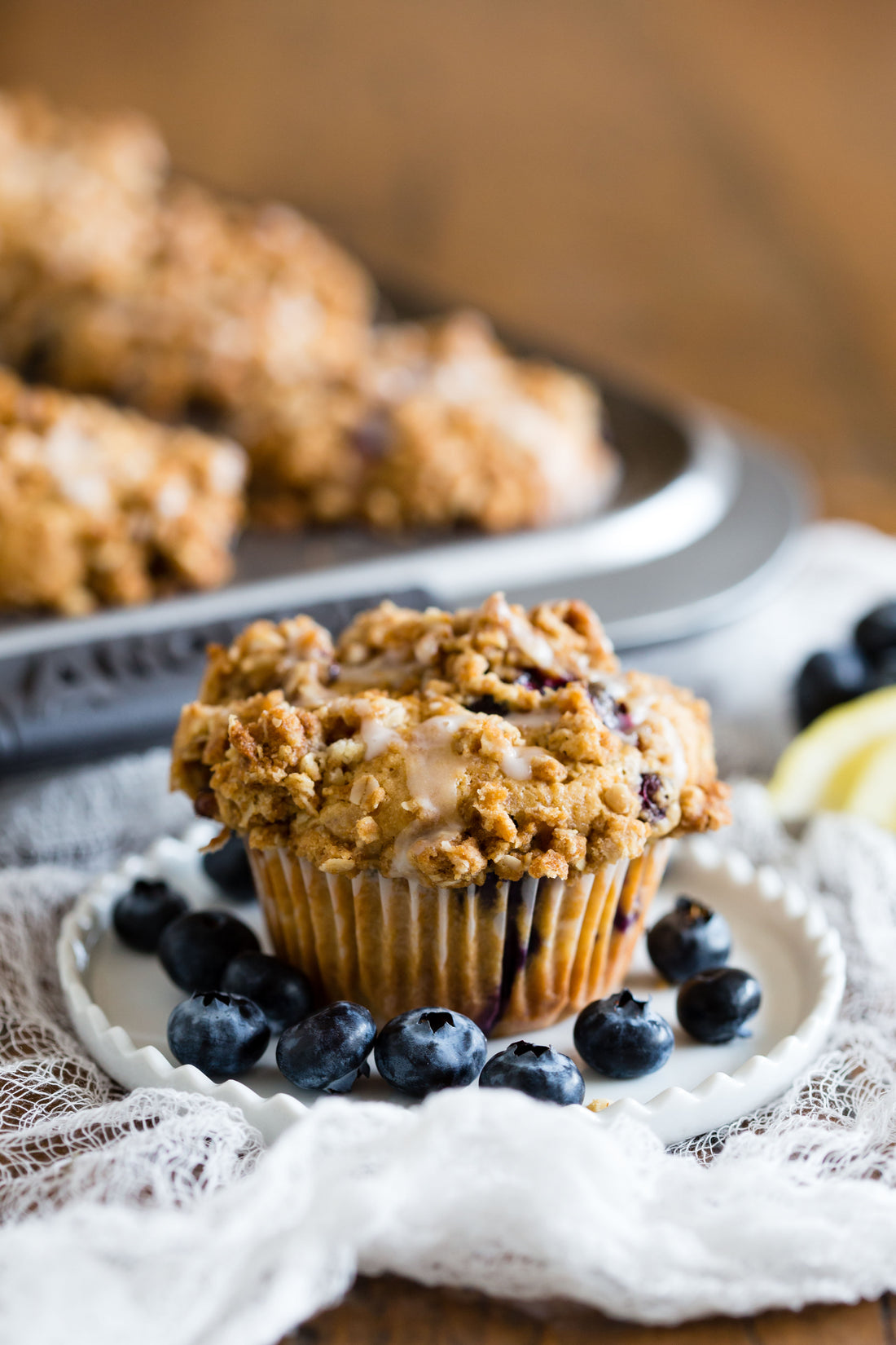 Blueberry Lemon Thyme Muffins