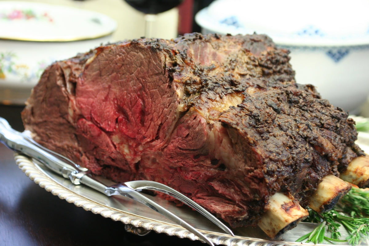 Herb-Crusted Standing Rib Roast