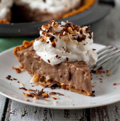 Milk Chocolate Coconut Cream Pie