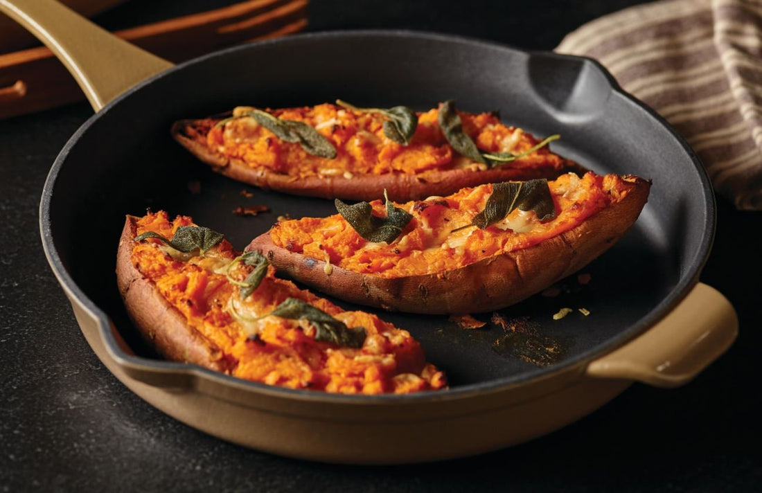 Twice Baked Sweet Potatoes