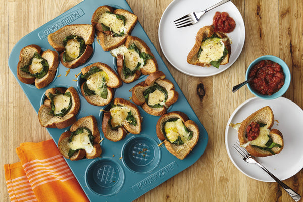 Baked Eggs Florentine