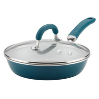 Create Delicious 9.5" Hard Anodized Nonstick Induction Covered Deep Skillet
