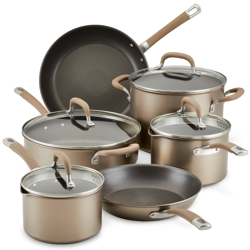 10-Piece Nonstick Cookware Set – PotsandPans