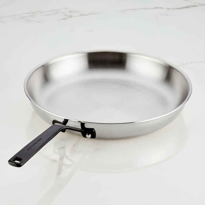 5-Ply Clad Stainless Steel Frying Pan