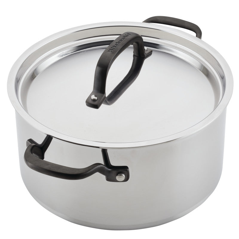 5-Ply Clad Stainless Steel 10-Piece Cookware Set
