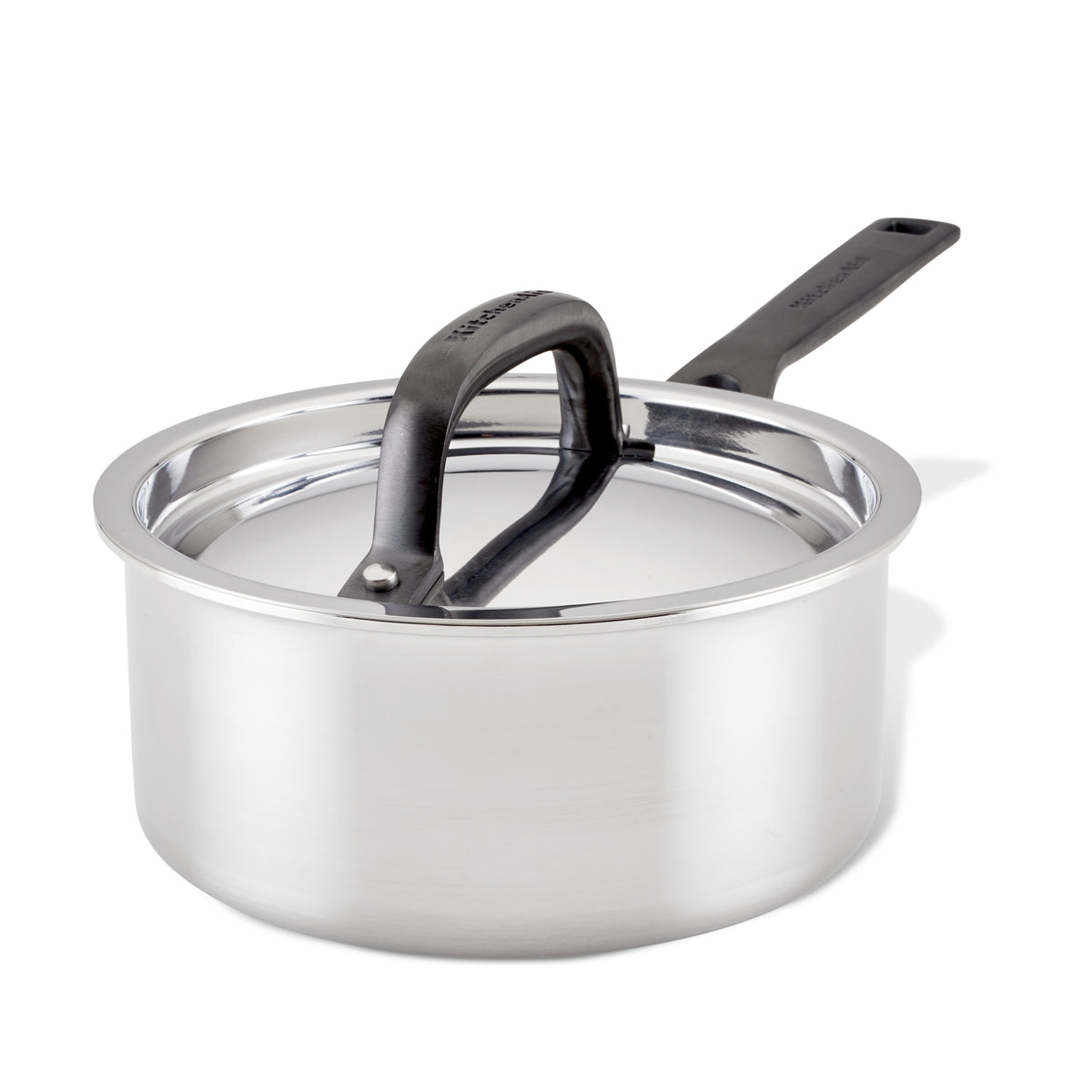 Stainless Steel 5-Ply Clad 1.5-Quart Saucepan