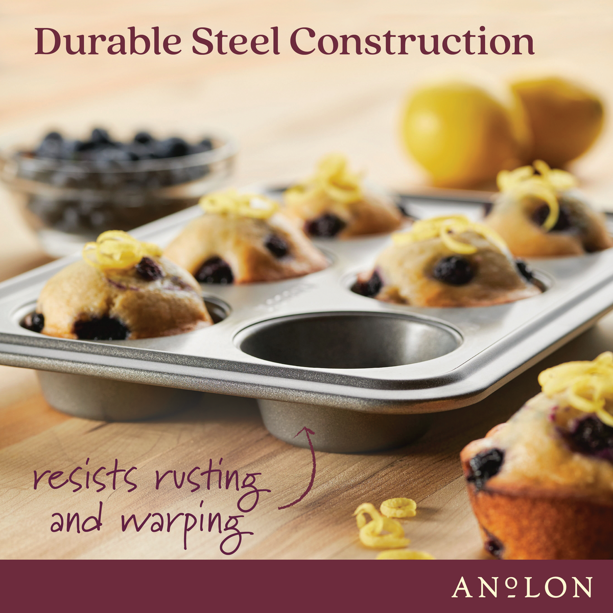 Advanced Bakeware 4-Piece Toaster Oven Nonstick Bakeware Set