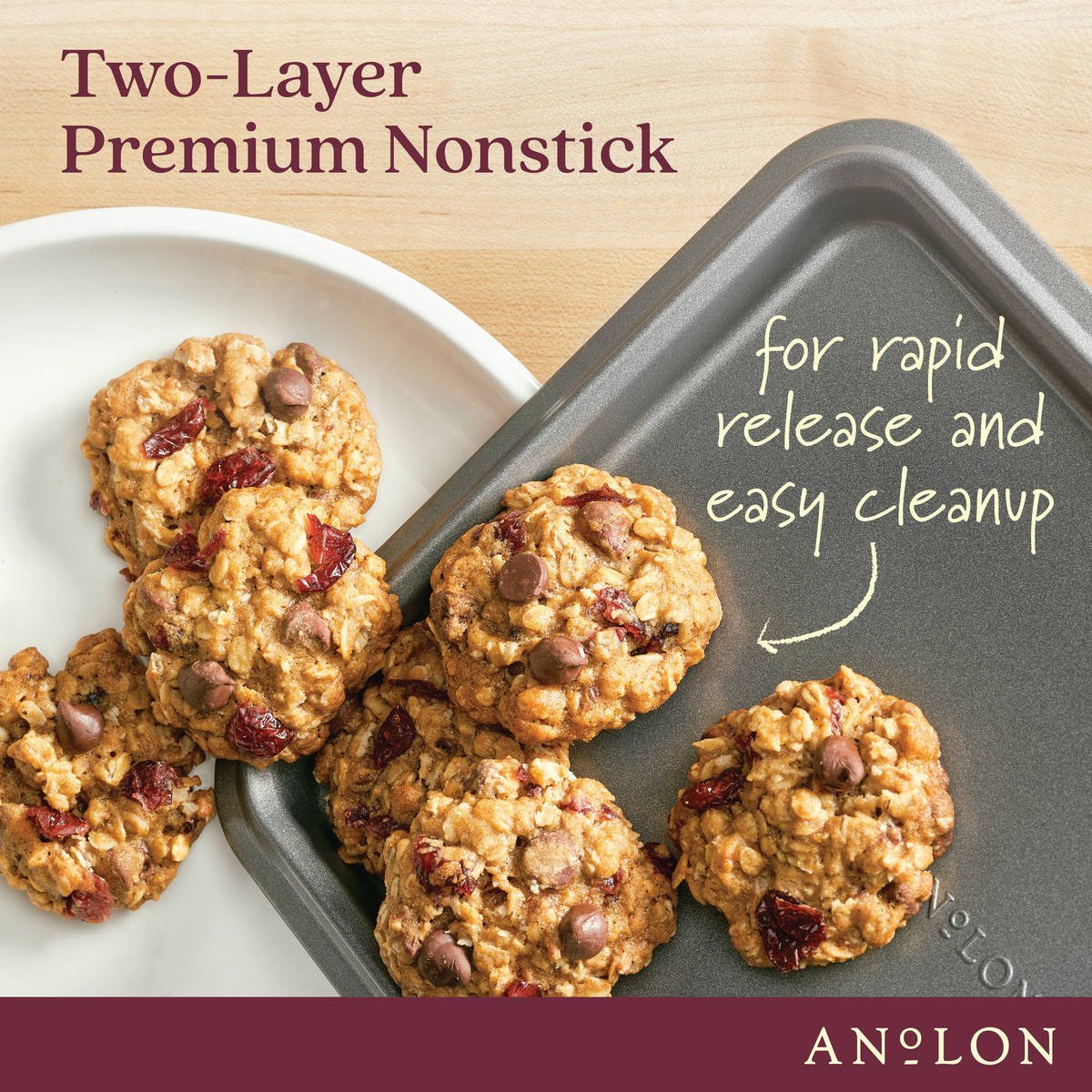 Advanced Bakeware 4-Piece Toaster Oven Nonstick Bakeware Set
