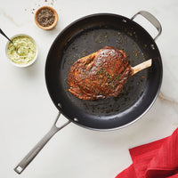 KitchenAid NITRO Carbon Steel 12-Inch Skillet With Helper Handle