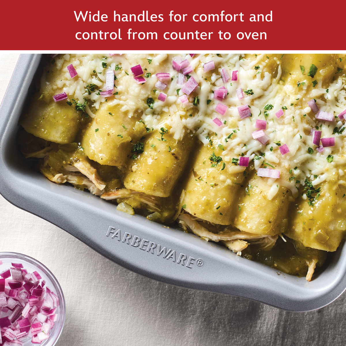 9-Inch Nonstick Square Cake Pan