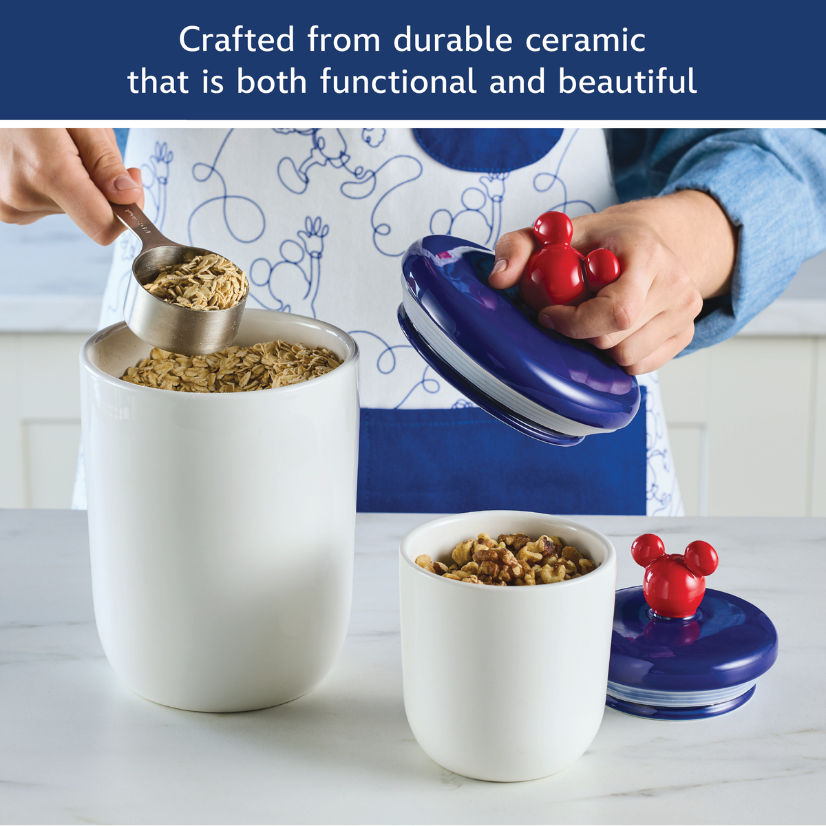 Bon Voyage 2-Piece Ceramic Jar Set