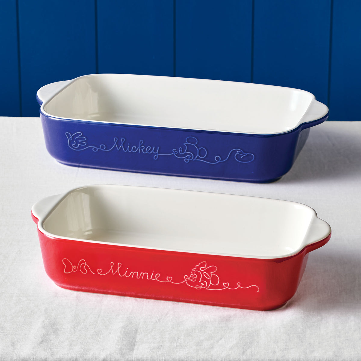 Bon Voyage 2-Piece Ceramic Baker Set