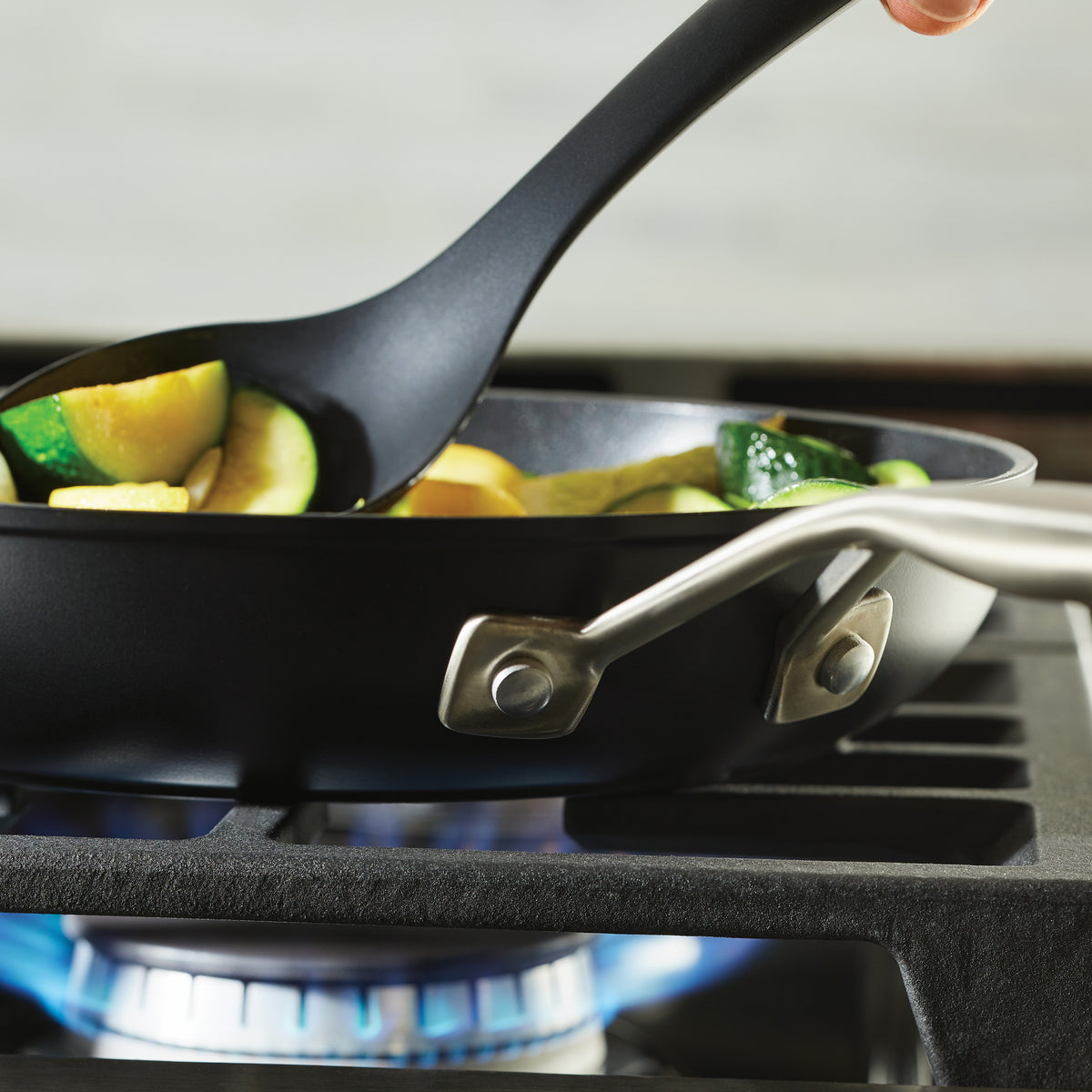 Hard-Anodized Induction 2-Piece Nonstick Frying Pan Set