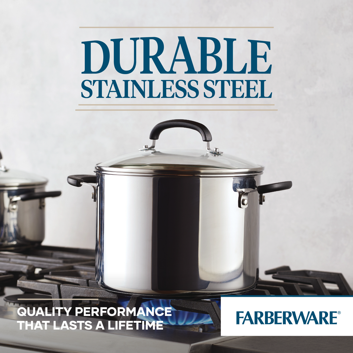 Brilliance 8-Quart Stainless Steel Stockpot