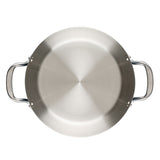Color-Finished Stainless Steel 3-Ply Base 4-Quart Casserole with Lid