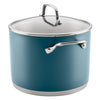 Color-Finished Stainless Steel 3-Ply Base 8-Quart Stockpot