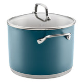 Color-Finished Stainless Steel 3-Ply Base 8-Quart Stockpot