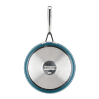 Color-Finished Stainless Steel 3-Ply Base 9-Piece Cookware Set